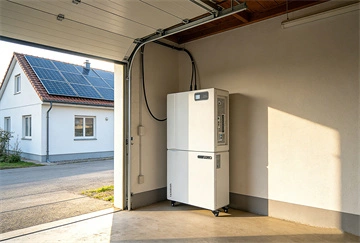Remolque solar móvil en obra de construcción - MILLERBEL